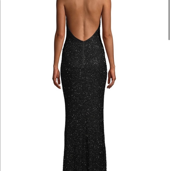 Jay Godfrey Black Sequin Dress! - Picture 3 of 9